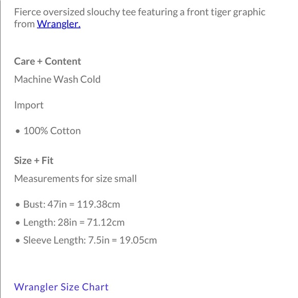 Free People Wrangler Oversized Tiger Tee - Picture 4 of 5